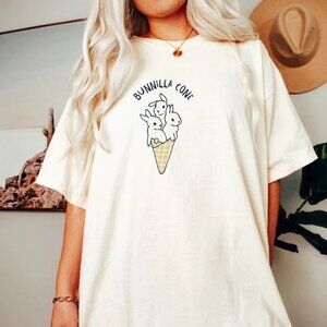 Cute Funny Bunny Tshirt, Easter Tee, Spring Shirt